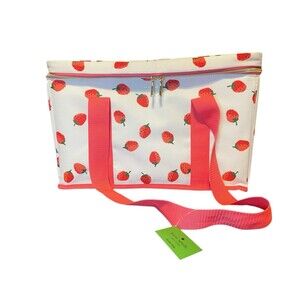 Kate Spade Cooler Bag Strawberry Classy Large Brand New With Tag